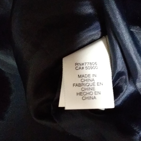 Tommy Hilfiger Quilted Black Gold Tote Bag - Picture 6 of 8